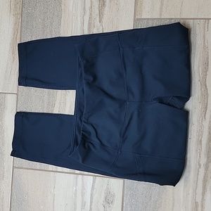 Women's Navy Blue Yogalicious LUX Leggings Size Small